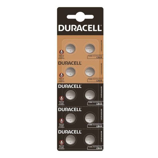 Εικόνα της Αλκαλικές Μπαταρίες Duracell LR44 10τμχ DRLR44