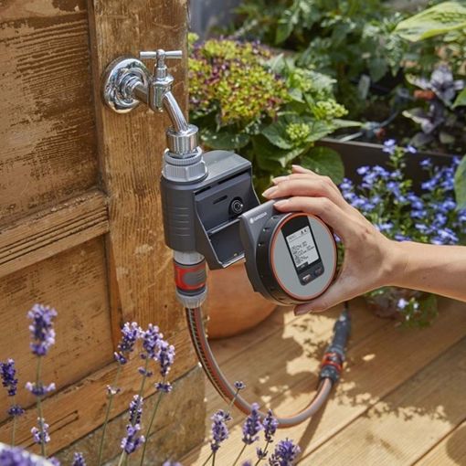 Εικόνα της Προγραμματιστής Ποτίσματος Gardena Water Control Flex με Μπαταρία 1 Εξόδου 01890-20