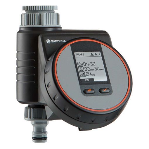 Εικόνα της Προγραμματιστής Ποτίσματος Gardena Water Control Flex με Μπαταρία 1 Εξόδου 01890-20
