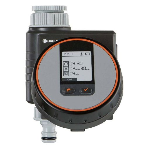 Εικόνα της Προγραμματιστής Ποτίσματος Gardena Water Control Flex με Μπαταρία 1 Εξόδου 01890-20