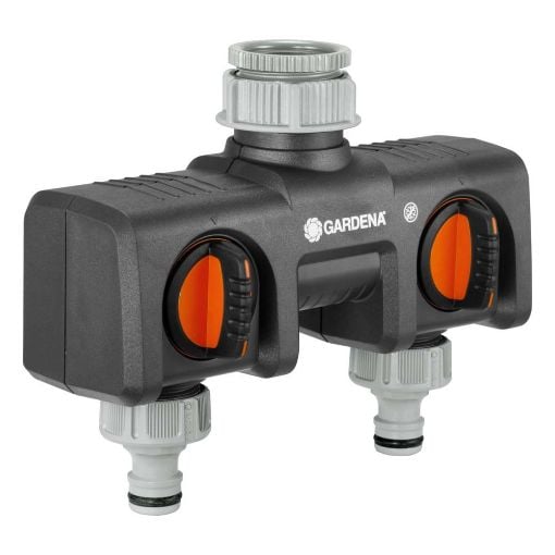 Εικόνα της Διπλή Παροχή Gardena με Συνδέσμους OGS 08193-20