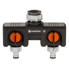 Εικόνα της Διπλή Παροχή Gardena με Συνδέσμους OGS 08193-20
