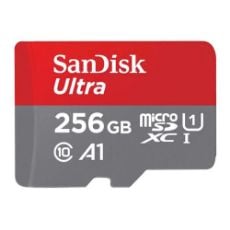 Εικόνα της Κάρτα Μνήμης MicroSDXC Class 10 Sandisk Ultra 256GB with SD Adapter SDSQUAC-256G-GN6MA