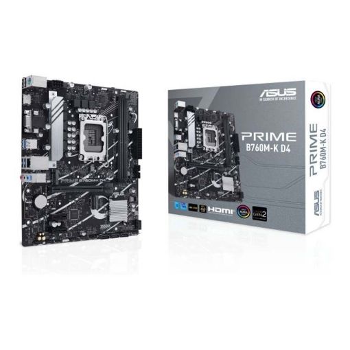 Εικόνα της Asus Prime B760M-K D4 Micro-ATX s1700 90MB1DS0-M1EAY0