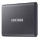 Εικόνα της Εξωτερικός Δίσκος SSD Samsung Portable T7 2TB 2.5" USB-C 3.2 Titan Grey MU-PC2T0T/WW