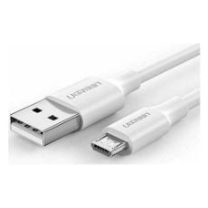 Εικόνα της Καλώδιο Ugreen USB 2.0 to MicroUSB White 1m 60141