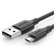 Εικόνα της Καλώδιο Ugreen USB 2.0 to MicroUSB Black 2m 60138
