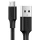 Εικόνα της Καλώδιο Ugreen USB 2.0 to MicroUSB Black 2m 60138