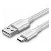 Εικόνα της Kαλώδιο Ugreen USB 2.0 to USB-C 1m White 60121