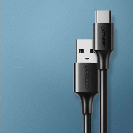 Εικόνα της Kαλώδιο Ugreen USB 2.0 to USB-C 1m Black 60116