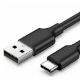 Εικόνα της Kαλώδιο Ugreen USB 2.0 to USB-C 1m Black 60116