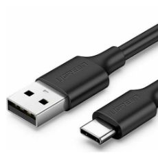 Εικόνα της Kαλώδιο Ugreen USB 2.0 to USB-C 2m Black 60118