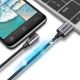 Εικόνα της Kαλώδιο Ugreen Right Angle USB 2.0 to USB-C 1m Gray 20856