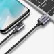 Εικόνα της Kαλώδιο Ugreen Right Angle USB 2.0 to USB-C 2m Gray 50942