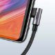 Εικόνα της Kαλώδιο Ugreen Right Angle USB 2.0 to USB-C 2m Gray 50942