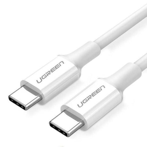 Εικόνα της Kαλώδιο Ugreen USB-C to USB-C 2m White 60520