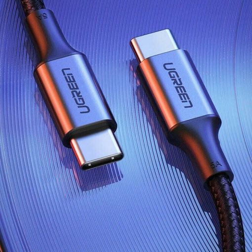 Εικόνα της Kαλώδιο Ugreen US316 USB-C to USB-C PD 100W 1m Black 70427