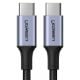Εικόνα της Kαλώδιο Ugreen US316 USB-C to USB-C PD 100W 1m Black 70427