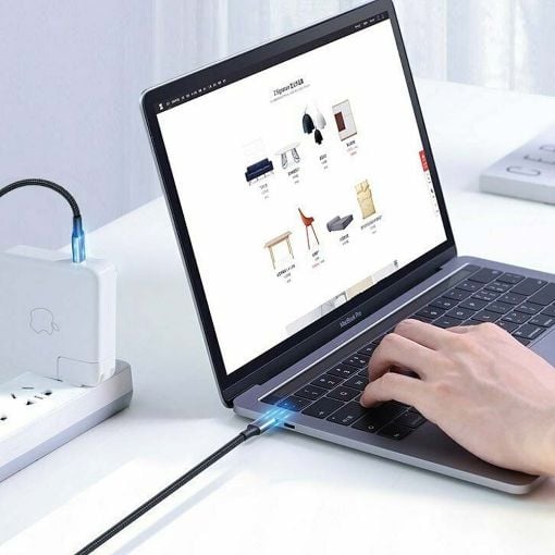 Εικόνα της Kαλώδιο Ugreen USB-C to USB-C 2.0 2m Black 70429