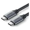 Εικόνα της Kαλώδιο Ugreen US161 USB-C to USB-C 60W PD 1.5m Gray 50751