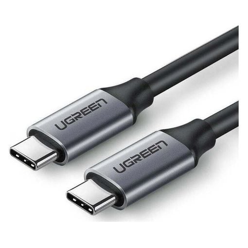 Εικόνα της Kαλώδιο Ugreen US161 USB-C to USB-C 60W PD 1.5m Gray 50751