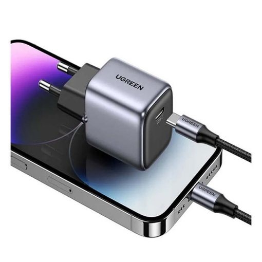 Εικόνα της Φορτιστής Ugreen Nexode USB-C PD GaN 20W Space Gray 90664