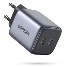 Εικόνα της Φορτιστής Ugreen CD294 Nexode Dual USB-C PD GaN 45W Space Gray 90573