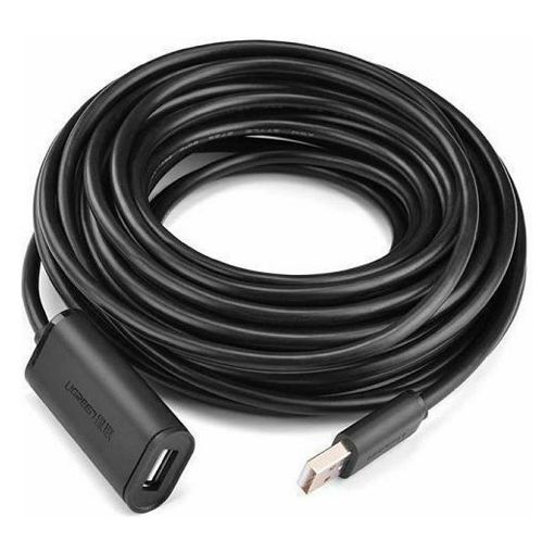 Εικόνα της Καλώδιο Προέκτασης USB 2.0 Ugreen 5m Black 10319