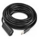 Εικόνα της Καλώδιο Προέκτασης USB 2.0 Ugreen 5m Black 10319