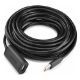 Εικόνα της Καλώδιο Προέκτασης USB 2.0 Ugreen 10m Black 10321