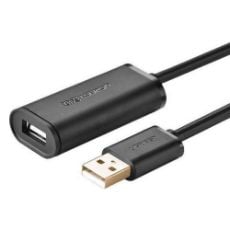 Εικόνα της Καλώδιο Προέκτασης USB 2.0 Ugreen 10m Black 10321