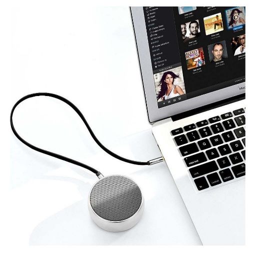 Εικόνα της Καλώδιο Ugreen Angled Flat Audio 3.5mm M/M 1m Black 10597