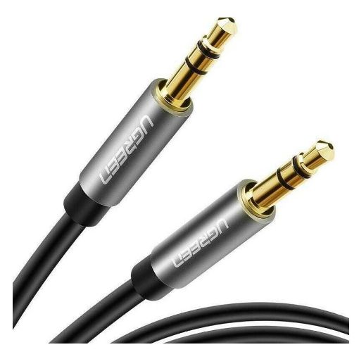 Εικόνα της Καλώδιο Ugreen Audio 3.5mm M/M 0.5m Black 10732