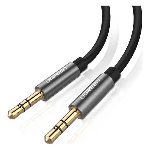 Εικόνα της Καλώδιο Ugreen Audio 3.5mm M/M 1m Black 10733