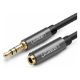 Εικόνα της Καλώδιο Audio Ugreen 3.5mm M/F 2m Black 10594