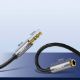 Εικόνα της Καλώδιο Audio Ugreen 3.5mm M/F 3m Black 10595