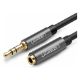 Εικόνα της Καλώδιο Audio Ugreen 3.5mm M/F 3m Black 10595