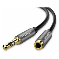 Εικόνα της Καλώδιο Audio Ugreen 3.5mm M/F 3m Black 10595