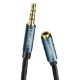 Εικόνα της Καλώδιο Audio Ugreen 3.5mm M/F 1m Black 40673