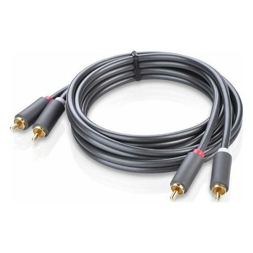Εικόνα της Καλώδιο Ugreen Audio 2 x RCA M/M 2m Black 10518