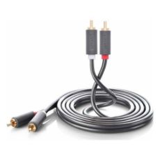 Εικόνα της Καλώδιο Ugreen Audio 2 x RCA M/M 2m Black 10518