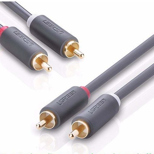 Εικόνα της Καλώδιο Ugreen Audio 2 x RCA M/M 3m Black 10519