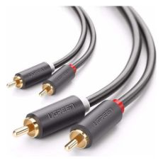 Εικόνα της Καλώδιο Ugreen Audio 2 x RCA M/M 3m Black 10519