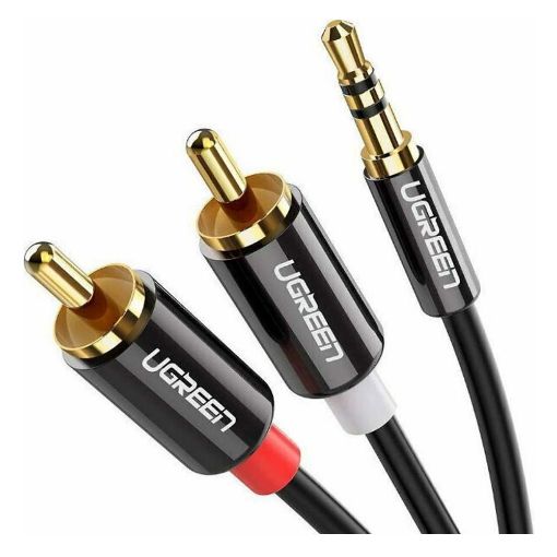 Εικόνα της Καλώδιο Ugreen Audio 3.5mm M to 2 x RCA M 1.5m 10583
