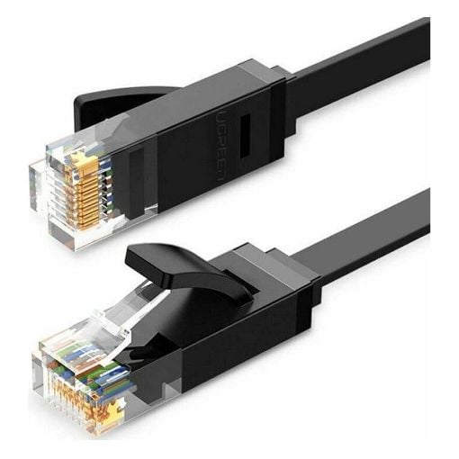 Εικόνα της Καλώδιο Δικτύου Ugreen UTP Flat CAT.6 2m Black 50174