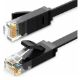 Εικόνα της Καλώδιο Δικτύου Ugreen UTP Flat CAT.6 3m Black 50175