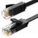 Εικόνα της Καλώδιο Δικτύου Ugreen UTP Flat CAT.6 15m Black 50180