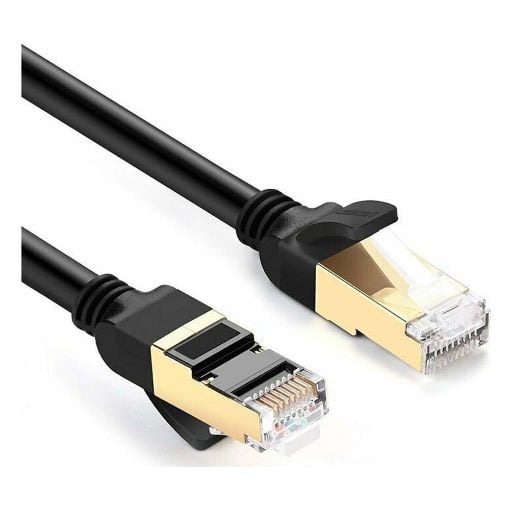 Εικόνα της Καλώδιο Δικτύου Ugreen Pure Copper FTP CAT.7 1m Black 11268