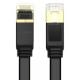 Εικόνα της Καλώδιο Δικτύου Ugreen Pure Copper FTP Flat CAT.7 3m Black 11262