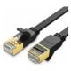 Εικόνα της Καλώδιο Δικτύου Ugreen Pure Copper FTP Flat CAT.7 3m Black 11262